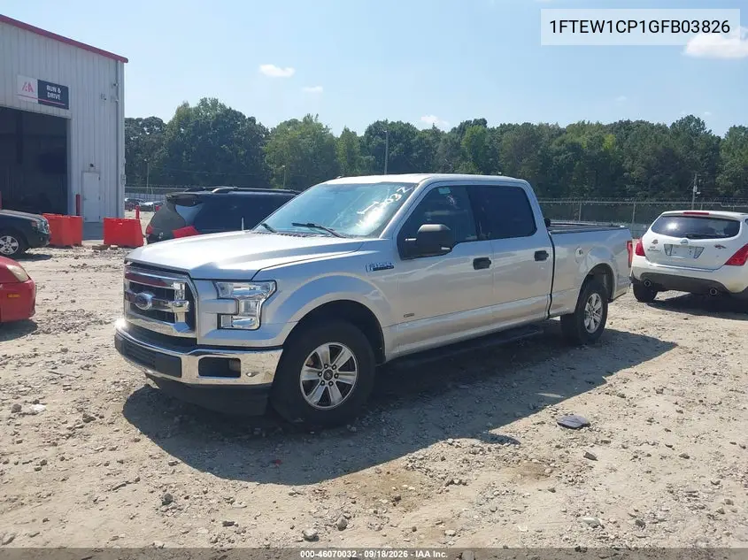 2016 FORD F-150 VIN 1FTEW1CP1GFB03826 — фото 2