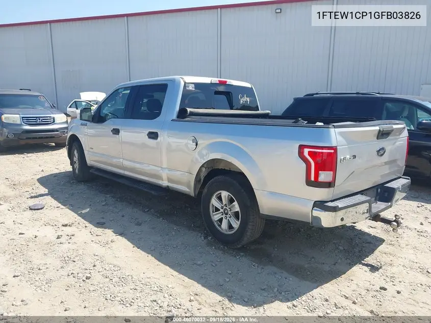 2016 FORD F-150 VIN 1FTEW1CP1GFB03826 — фото 3