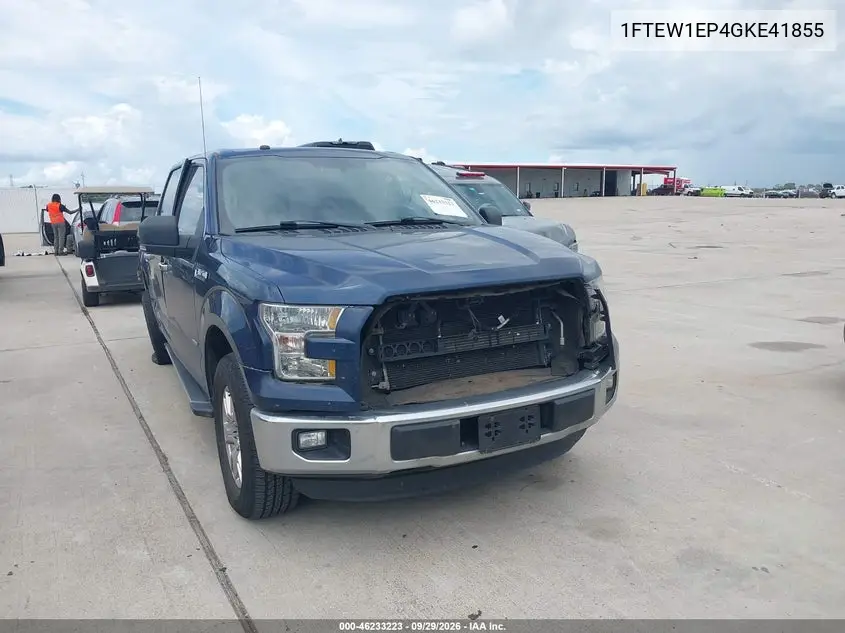 FORD F-150 2016, VIN 1FTEW1EP4GKE41855