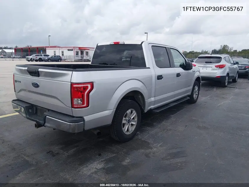 2016 FORD F-150 VIN 1FTEW1CP3GFC55767 — фото 4