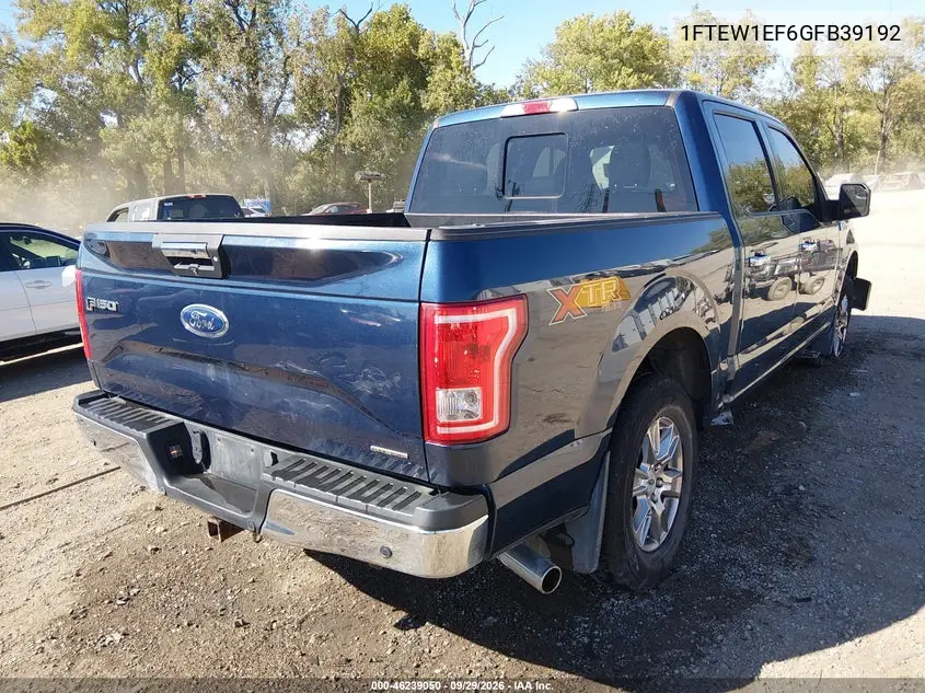 2016 FORD F-150 VIN 1FTEW1EF6GFB39192 — фото 4