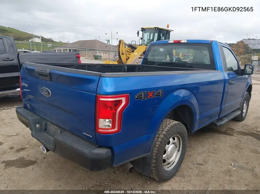 2016 FORD F-150 VIN 1FTMF1E86GKD92565 — фото 4