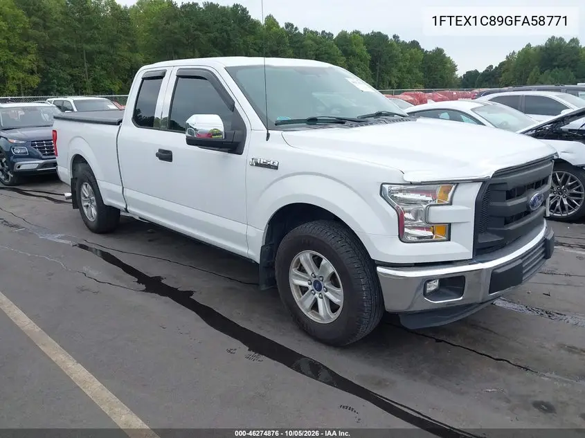 FORD F-150 2016, VIN 1FTEX1C89GFA58771