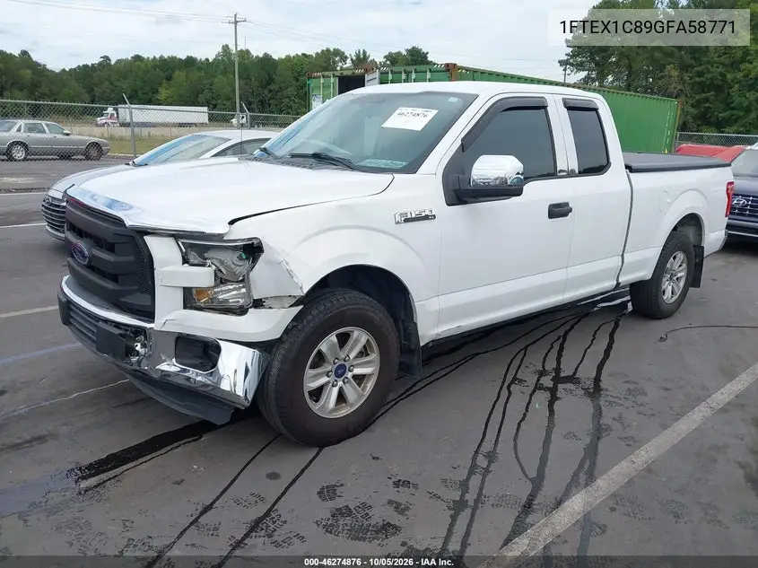 2016 FORD F-150 VIN 1FTEX1C89GFA58771 — фото 2