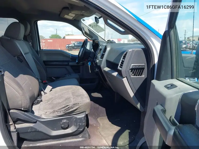 2016 FORD F-150 VIN 1FTEW1C86GFA16299 — фото 5