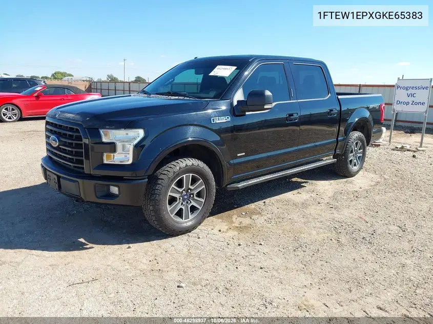 2016 FORD F-150 VIN 1FTEW1EPXGKE65383 — фото 2
