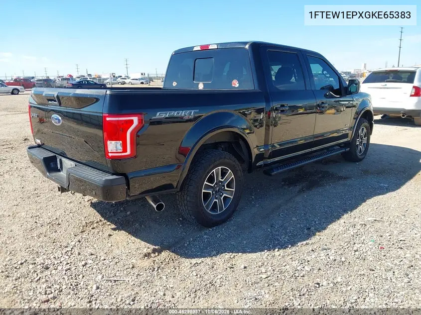 2016 FORD F-150 VIN 1FTEW1EPXGKE65383 — фото 4
