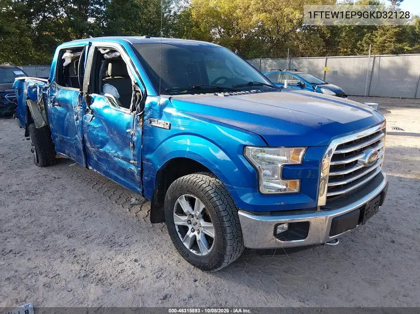 FORD F-150 2016, VIN 1FTEW1EP9GKD32128