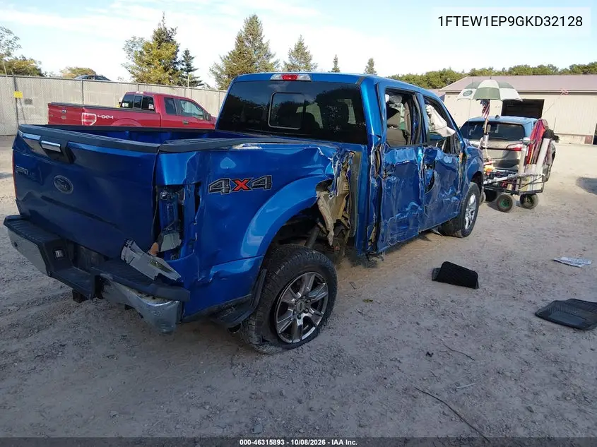 2016 FORD F-150 VIN 1FTEW1EP9GKD32128 — фото 4