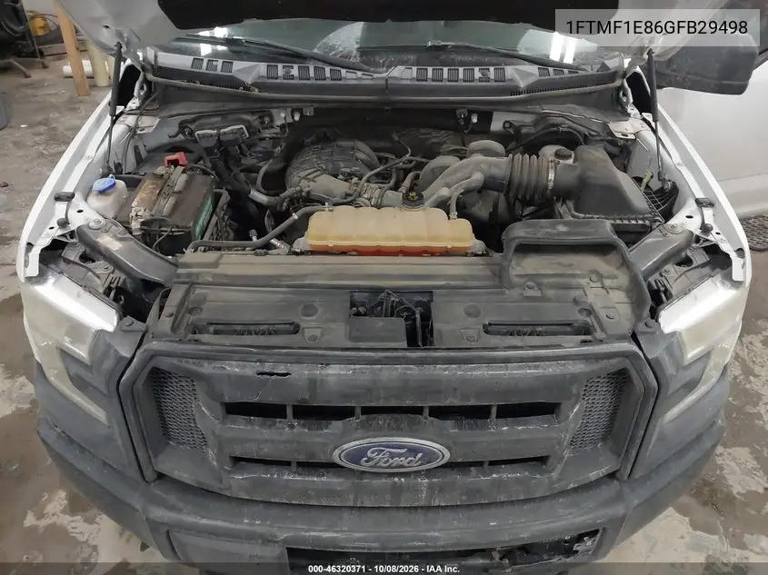 2016 FORD F-150 VIN 1FTMF1E86GFB29498 — фото 10