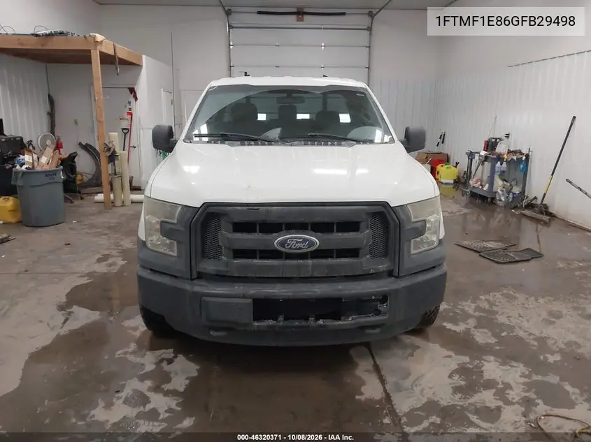 2016 FORD F-150 VIN 1FTMF1E86GFB29498 — фото 12