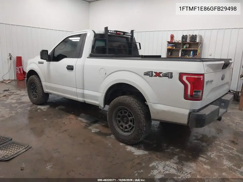2016 FORD F-150 VIN 1FTMF1E86GFB29498 — фото 3