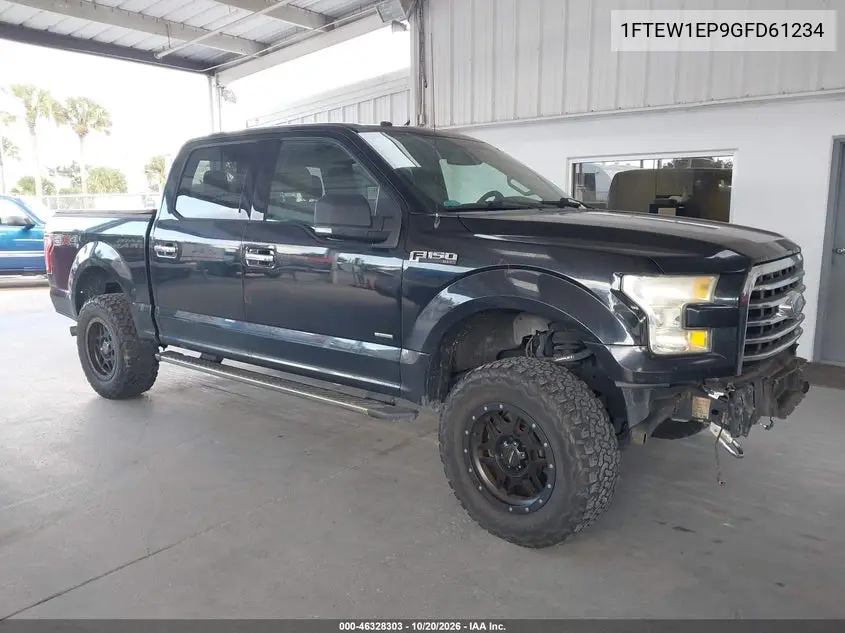FORD F-150 2016, VIN 1FTEW1EP9GFD61234