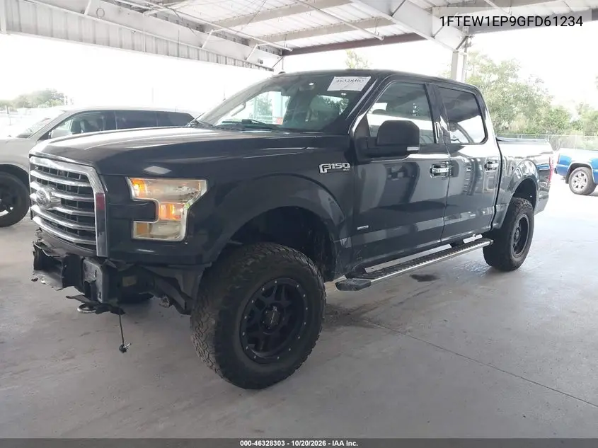 2016 FORD F-150 VIN 1FTEW1EP9GFD61234 — фото 2