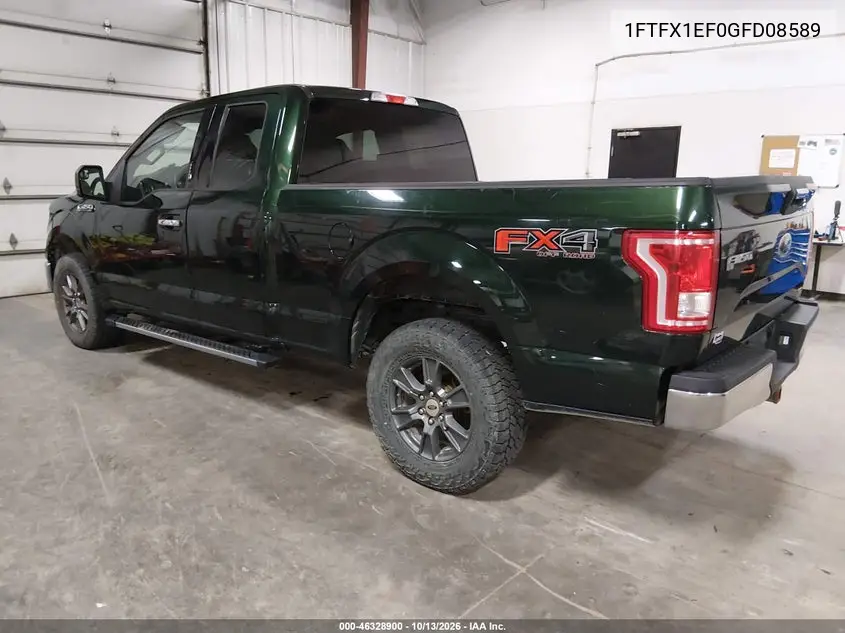 2016 FORD F-150 VIN 1FTFX1EF0GFD08589 — фото 3