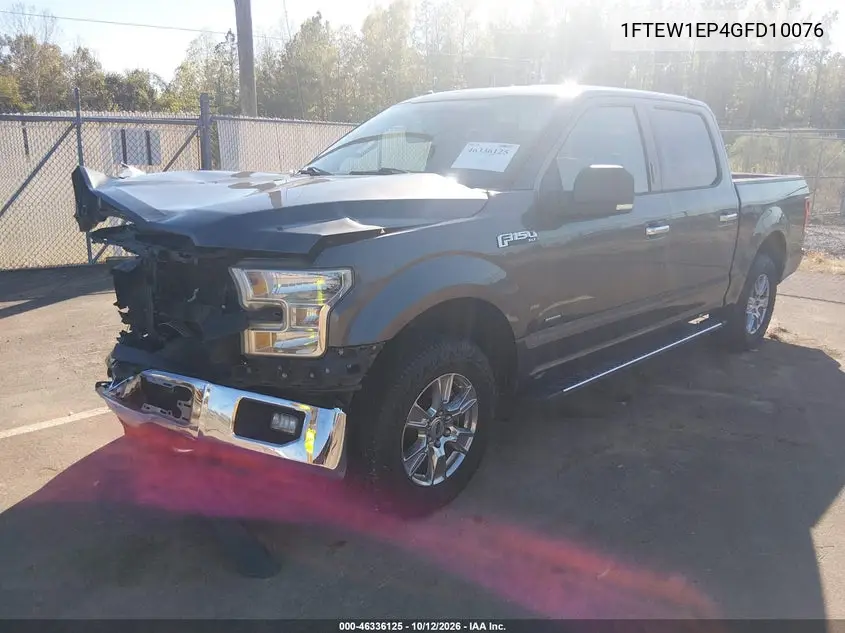 2016 FORD F-150 VIN 1FTEW1EP4GFD10076 — фото 3