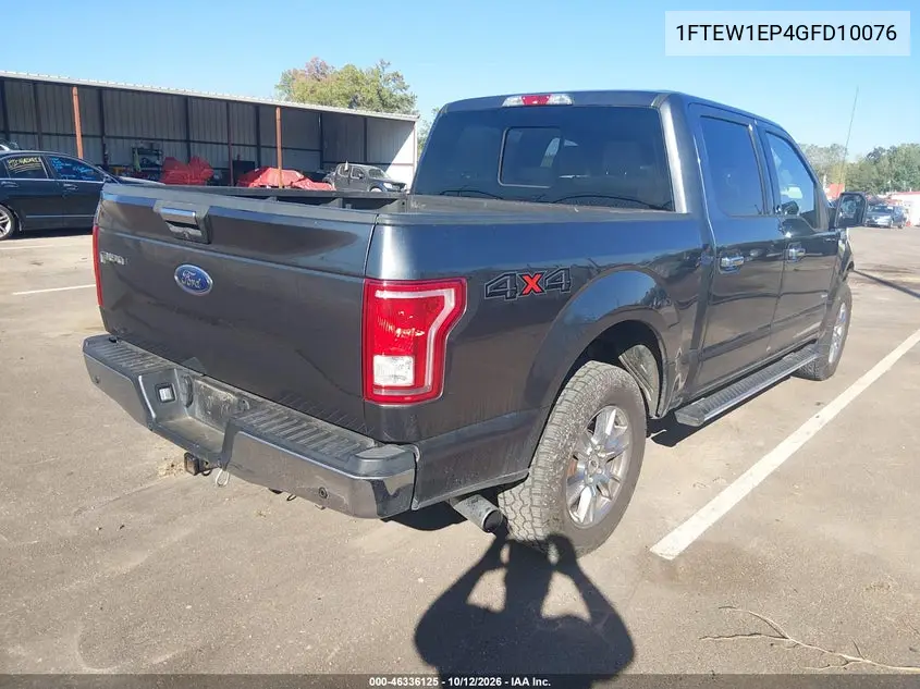 2016 FORD F-150 VIN 1FTEW1EP4GFD10076 — фото 5