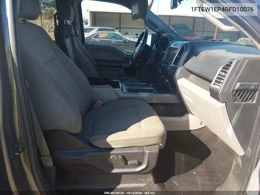 FORD F-150 2016, VIN 1FTEW1EP4GFD10076