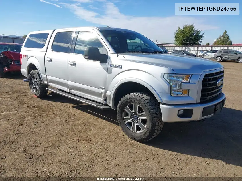 FORD F-150 2016, VIN 1FTEW1EP1GKD24766