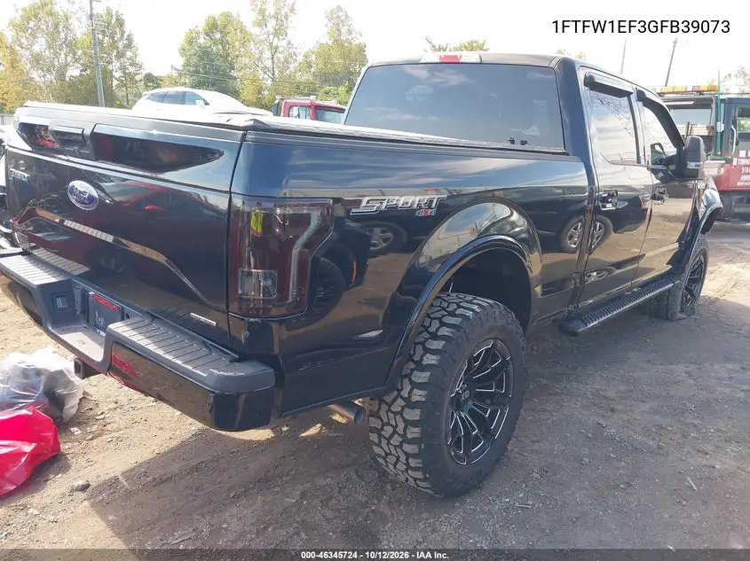 2016 FORD F-150 VIN 1FTFW1EF3GFB39073 — фото 4