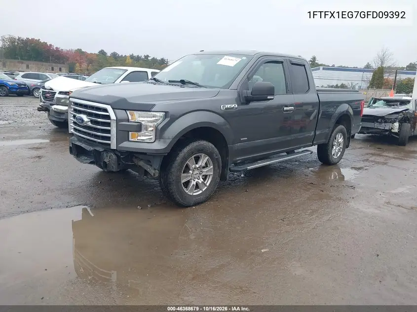 2016 FORD F-150 VIN 1FTFX1EG7GFD09392 — фото 2