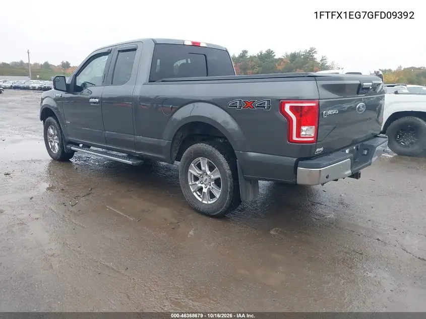 2016 FORD F-150 VIN 1FTFX1EG7GFD09392 — фото 3