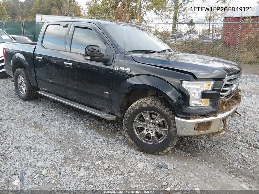 FORD F-150 2016, VIN 1FTEW1EP2GFD49121