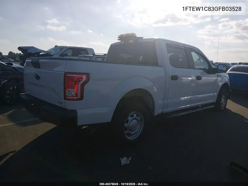2016 FORD F-150 VIN 1FTEW1C83GFB03528 — фото 4