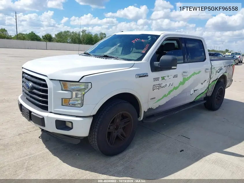 2016 FORD F-150 VIN 1FTEW1EP5GKF96558 — фото 2