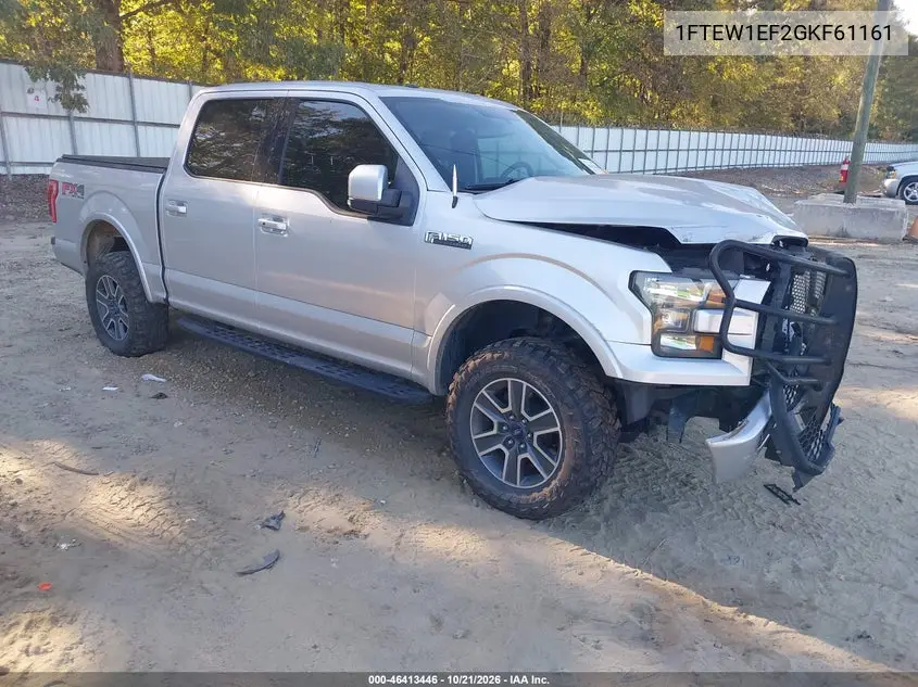 FORD F-150 2016, VIN 1FTEW1EF2GKF61161