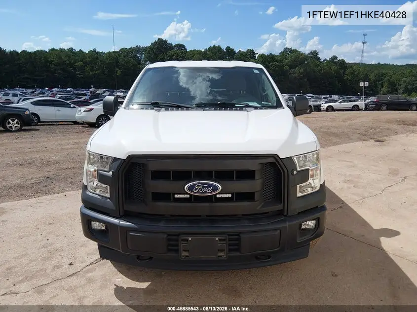 2017 FORD F-150 VIN 1FTEW1EF1HKE40428 — фото 12