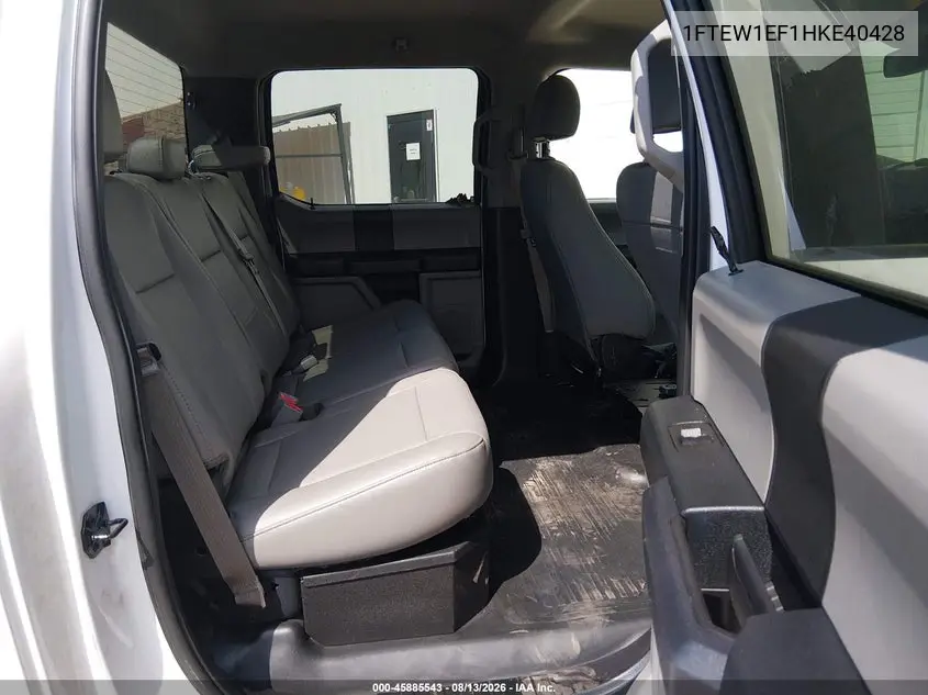2017 FORD F-150 VIN 1FTEW1EF1HKE40428 — фото 8
