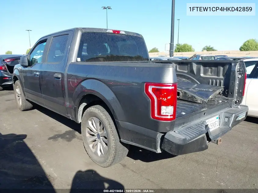 2017 FORD F-150 VIN 1FTEW1CP4HKD42859 — фото 3