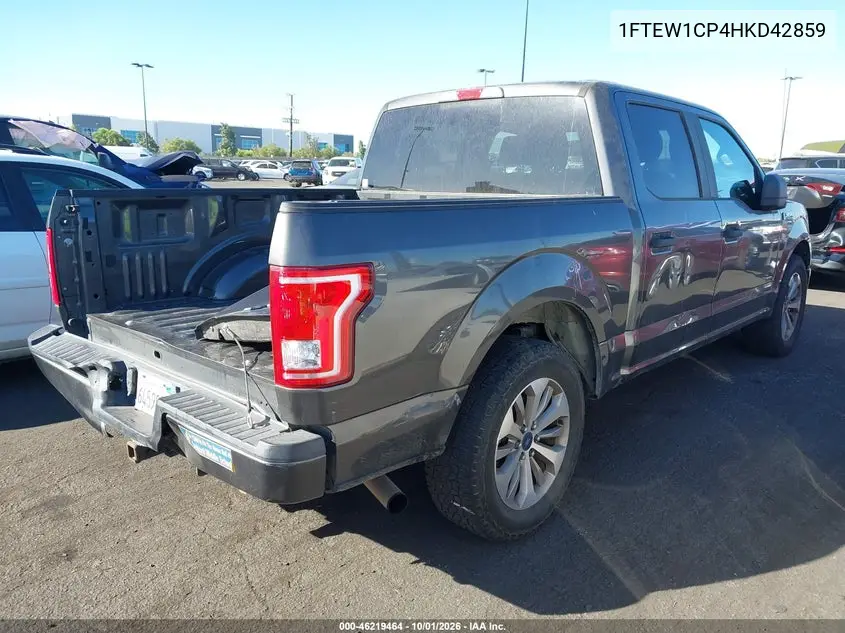 2017 FORD F-150 VIN 1FTEW1CP4HKD42859 — фото 4