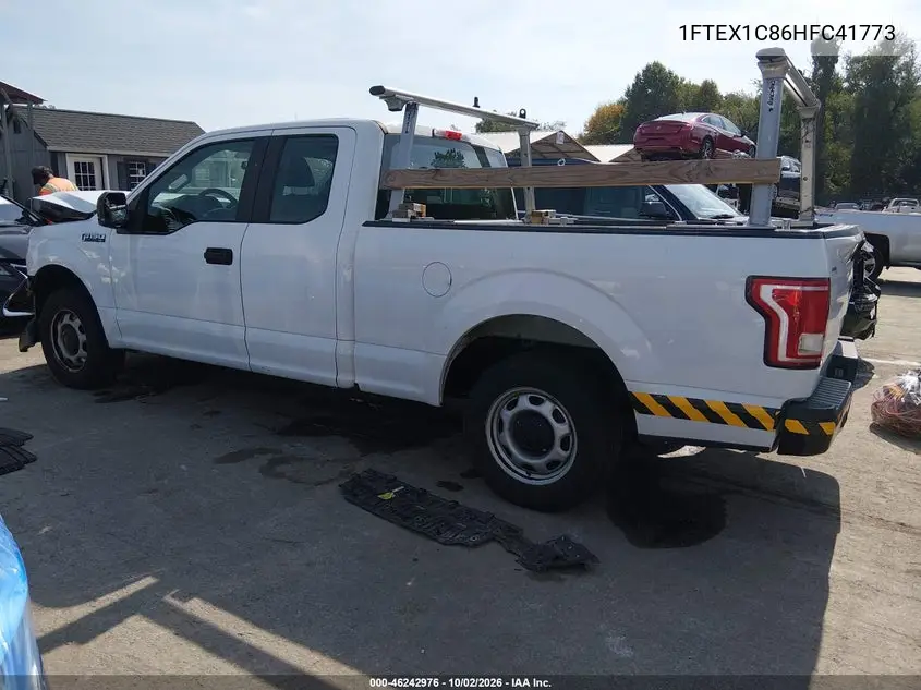 2017 FORD F-150 VIN 1FTEX1C86HFC41773 — фото 3