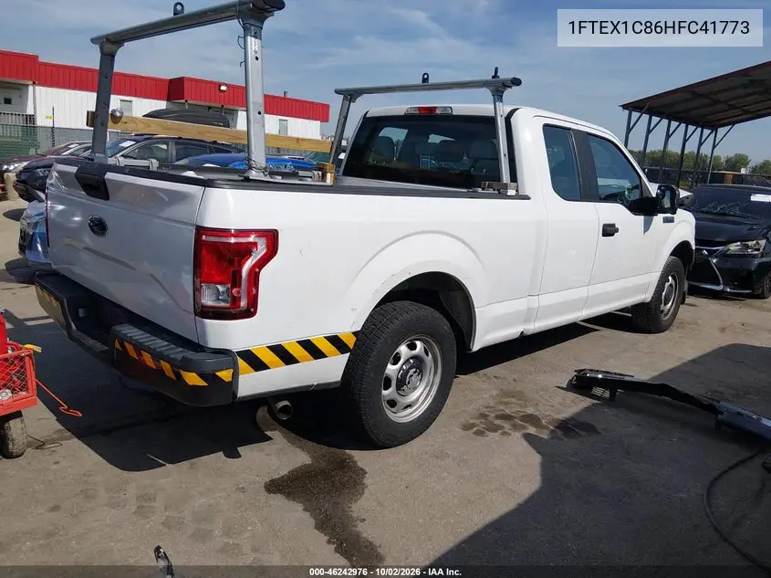 2017 FORD F-150 VIN 1FTEX1C86HFC41773 — фото 4