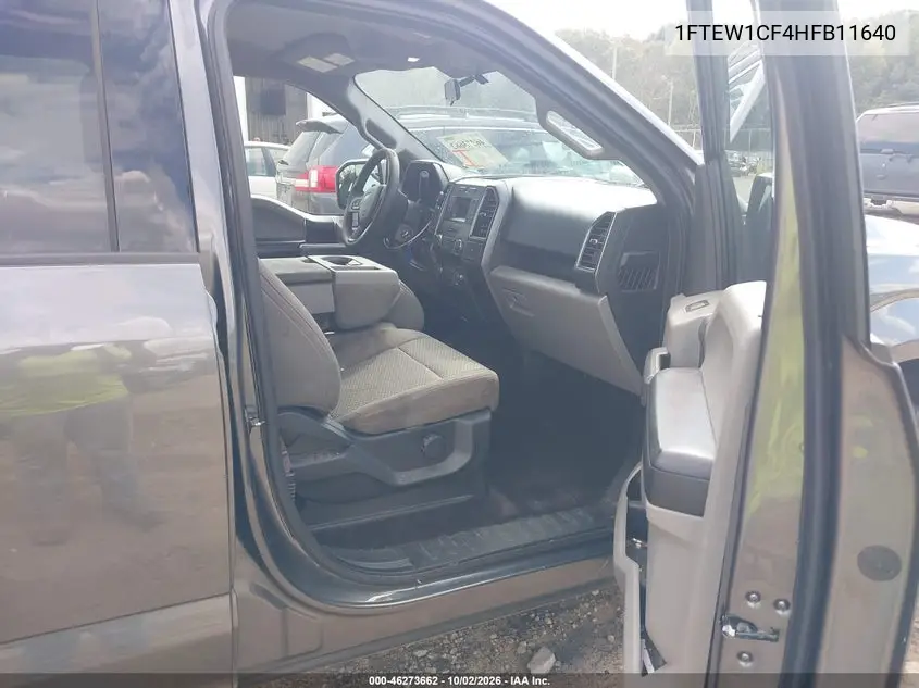 2017 FORD F-150 VIN 1FTEW1CF4HFB11640 — фото 5