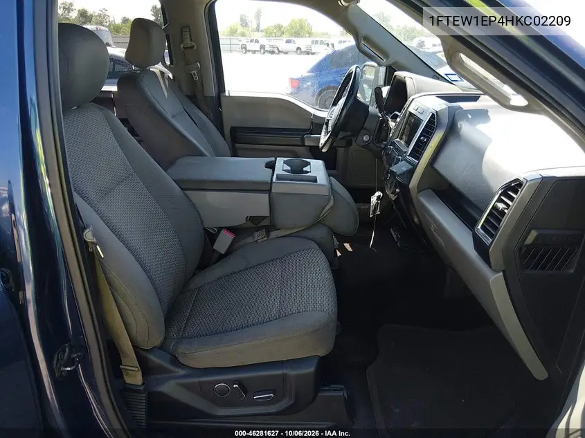 2017 FORD F-150 VIN 1FTEW1EP4HKC02209 — фото 5