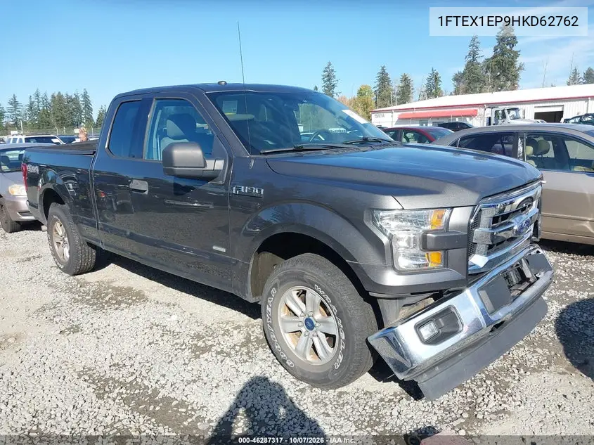 FORD F-150 2017, VIN 1FTEX1EP9HKD62762