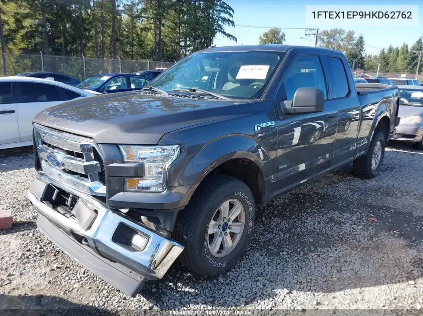 2017 FORD F-150 VIN 1FTEX1EP9HKD62762 — фото 2
