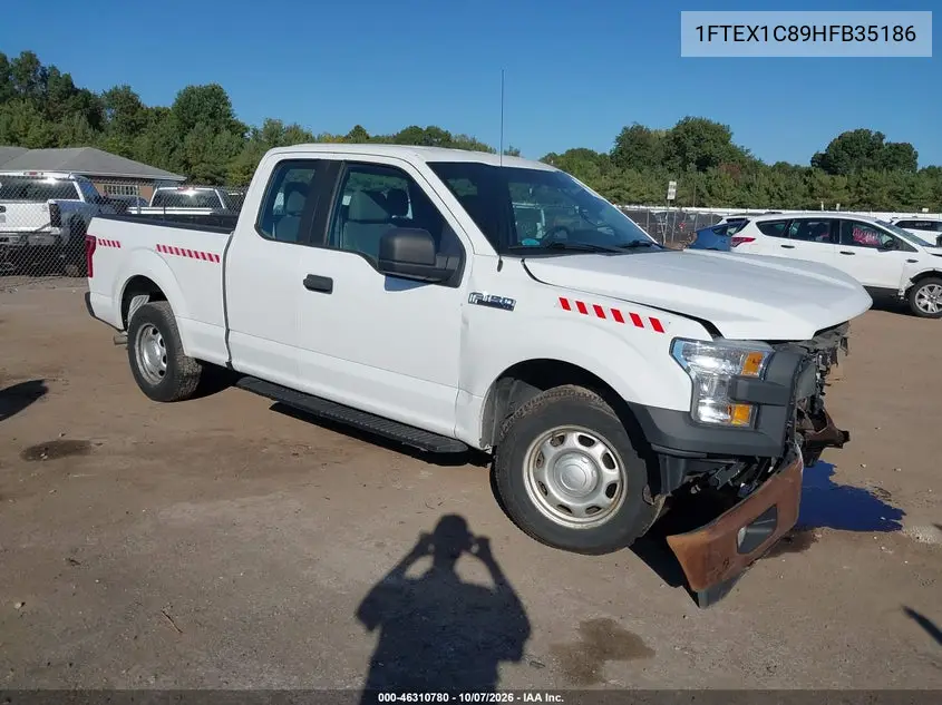 FORD F-150 2017, VIN 1FTEX1C89HFB35186