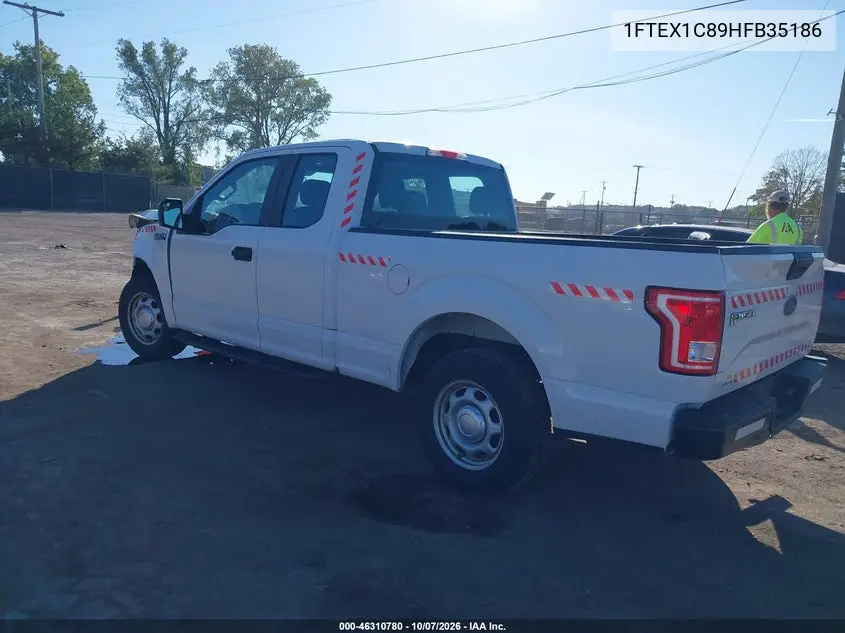 2017 FORD F-150 VIN 1FTEX1C89HFB35186 — фото 3
