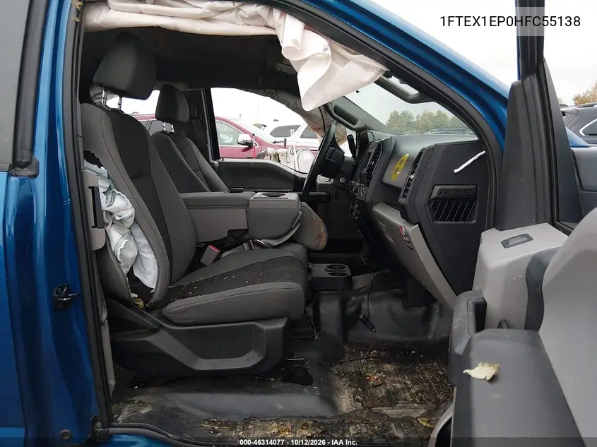 2017 FORD F-150 VIN 1FTEX1EP0HFC55138 — фото 5