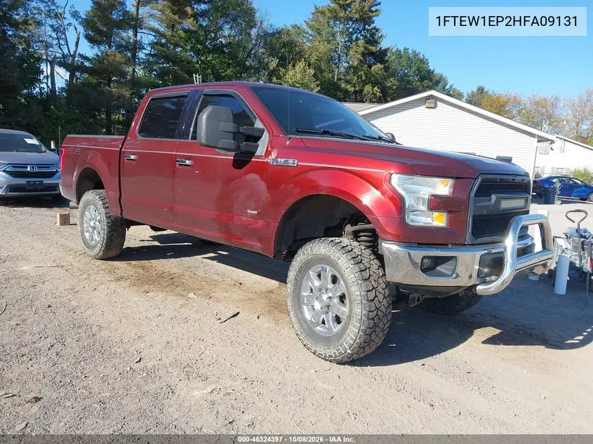FORD F-150 2017, VIN 1FTEW1EP2HFA09131