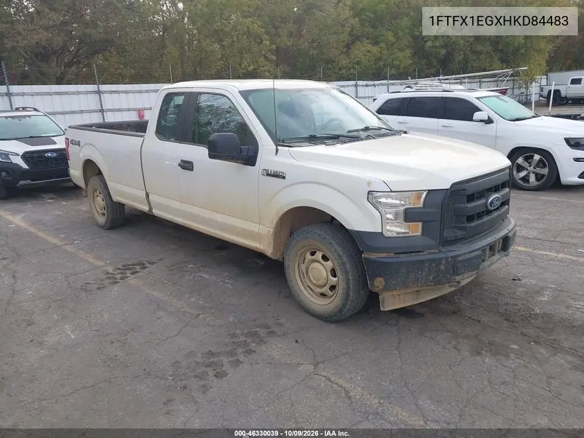 FORD F-150 2017, VIN 1FTFX1EGXHKD84483