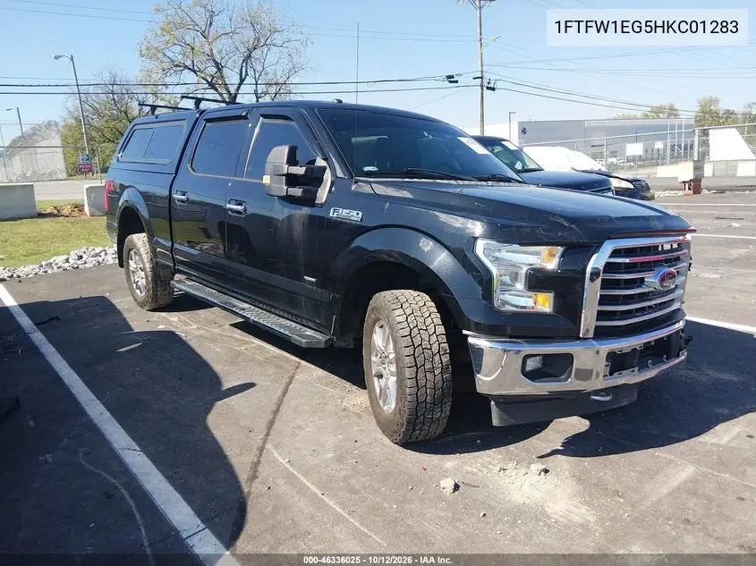 FORD F-150 2017, VIN 1FTFW1EG5HKC01283