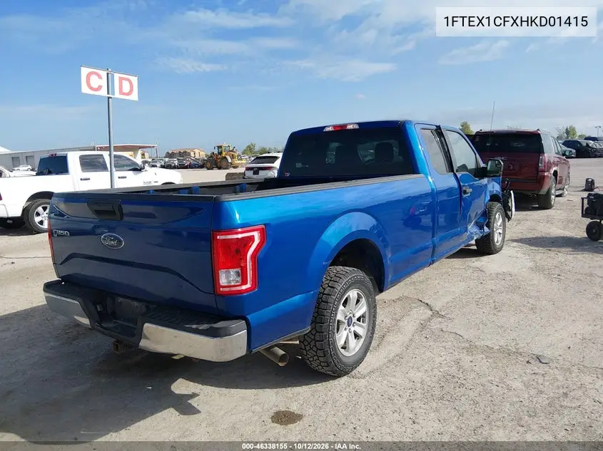 2017 FORD F-150 VIN 1FTEX1CFXHKD01415 — фото 4