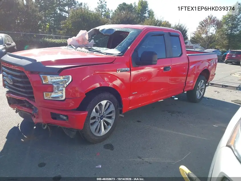 2017 FORD F-150 VIN 1FTEX1EP6HKD39374 — фото 2