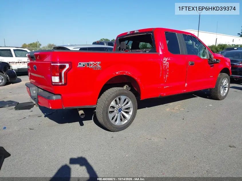 2017 FORD F-150 VIN 1FTEX1EP6HKD39374 — фото 4