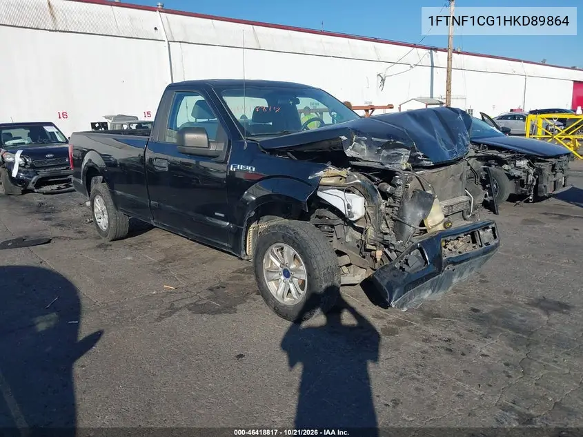 FORD F-150 2017, VIN 1FTNF1CG1HKD89864
